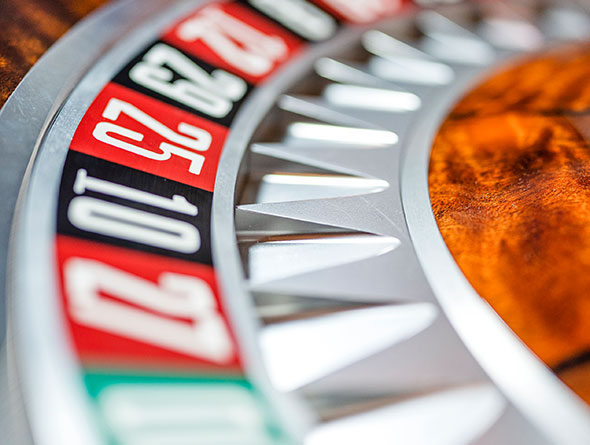 Roulette wheel image